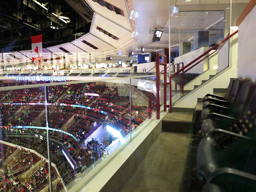 United Center box